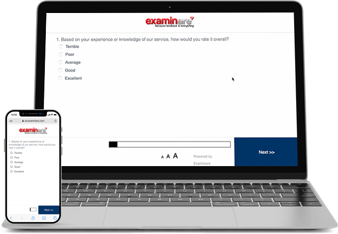 Examinare Survey Tool